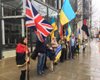Украинские патриоты пикетировали резиденцию Ахметова в Лондоне