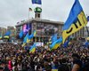 На Майдане полторы тысячи митингующих спели Гимн Украины