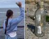 "Настоящее чудо": девушка бросила в море бутылку с запиской, а потом получила ответ (фото)