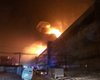 Масштабный пожар в Барнауле: в городе загорелся шинный завод (видео)
