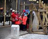 Во время стычки у Рады от слезоточивого газа пострадали около 20 человек