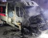В Польше подожгли машины скорой помощи, которые должны были передать Украине (фото)