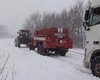 Под Одессой в снежной ловушке оказались около ста грузовиков (схема проезда)