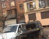 В Харькове сожгли автомобиль волонтеров