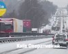 Киев сковали сильные пробки из-за непогоды: где самая сложная ситуация (видео)