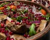 Вишукана страва: рецепт салату з курячою печінкою, гранатом і руколою