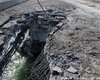 Удар по Чонгарскому мосту: в сети показали момент попадания ракеты (видео)