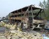 В Китае взорвался пассажирский автобус, погибли семь человек