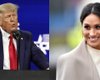 Дональд Трамп пообещал вступить в президентскую гонку в 2024, если Меган Маркл будет его соперницей