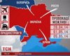Составлена карта возможных путей попадания диверсантов в Украину