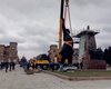 Запорожского Ленина сняли после почти 30 часов демонтажа
