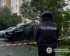 В Киеве взорвали авто: полиция нашла взрывчатку под водительским сиденьем BMW (фото)