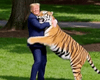 Обнимается с тигром: Трамп попал в скандал из-за ИИ-видео после трагедии в Британии