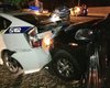 Преступник повредил два авто патрульной полиции