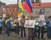 В центре Москвы прошел проукраинский митинг