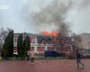 РФ атаковала Черниговскую область: в Прилуках пылает здание горсовета, — "Суспільне" (фото)