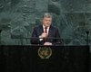 Порошенко выступил на Генеральной ассамблее ООН