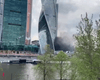 В "Москва-Сити" вспыхнул пожар после взрывов, что известно (видео)