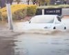 Электромобиль-амфибия: Tesla Model 3 показала свои возможности во время наводнения (видео)