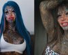"Девушка-дракон": сколько на тату потратила самая "разрисованная" женщина Австралии (видео)