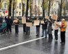 В Киеве протестующие трижды перекрывали улицу — что требовали (фото, видео)