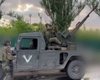 Оккупанты установили зенитку ЗУ-23-2 на японский военный внедорожник Toyota HMV