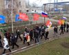 Около 200 митингующих под российским флагом штурмуют Одесскую ОГА
