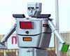 В Конго движение транспорта регулируют полицейские-роботы (видео)