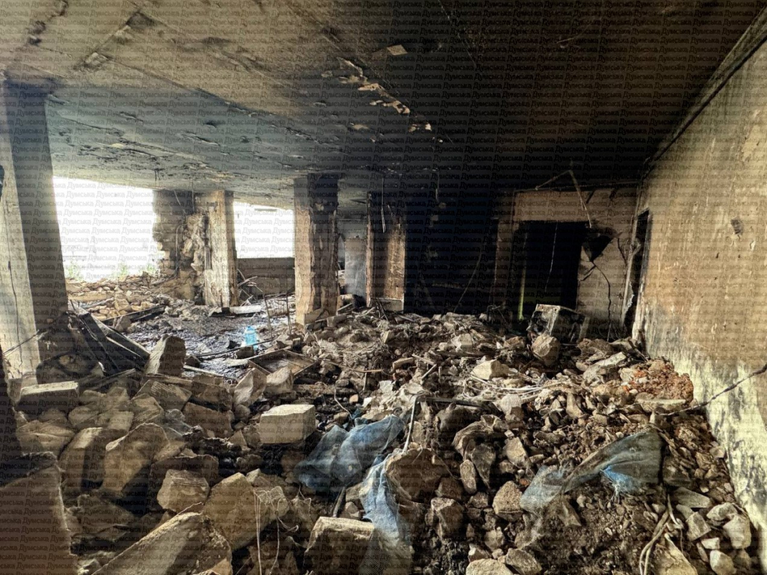 Зруйнована квартира у Одесі