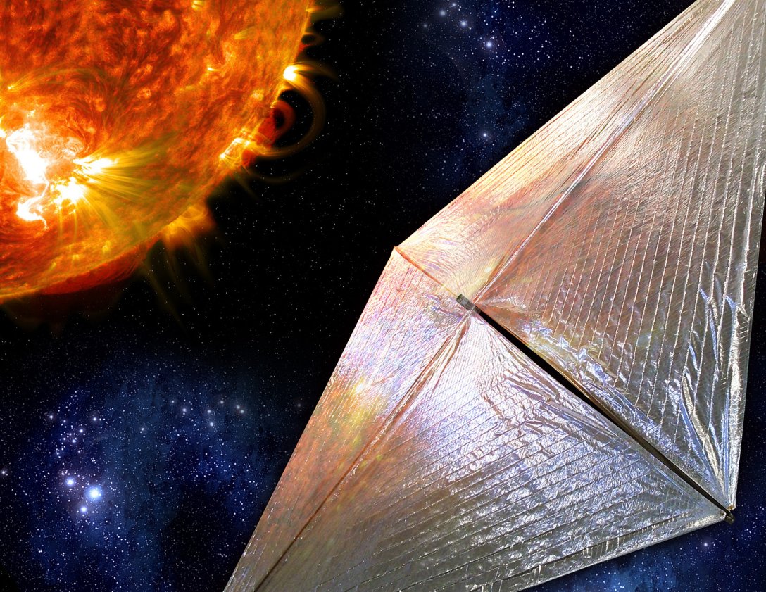 Solar Cruiser, NASA, Солнце, солнечный парус