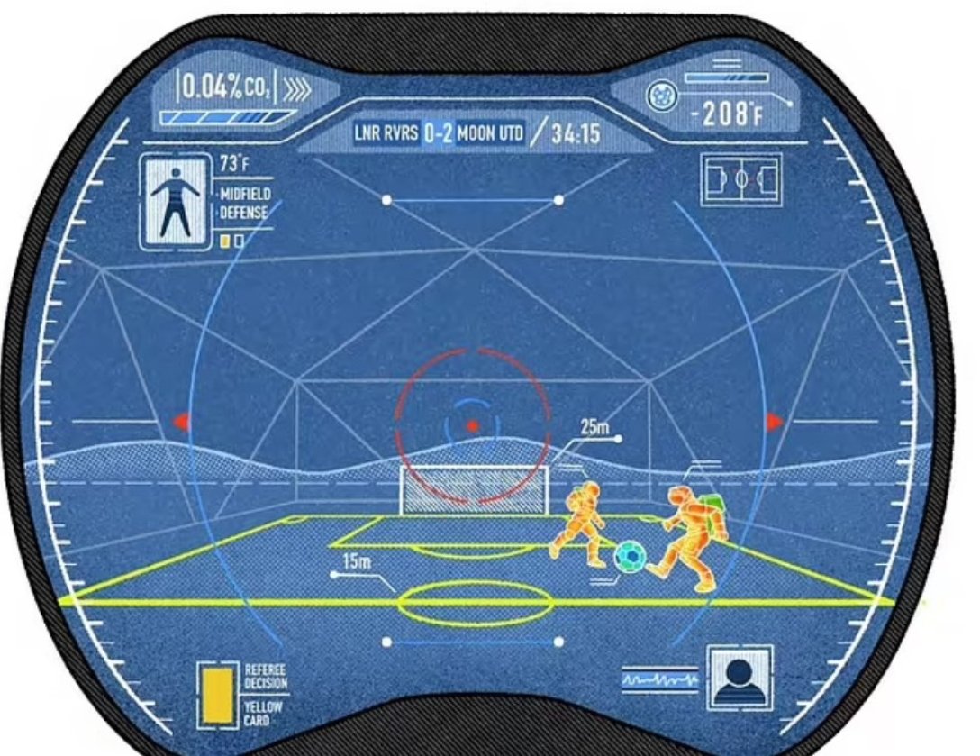 футбол Луна