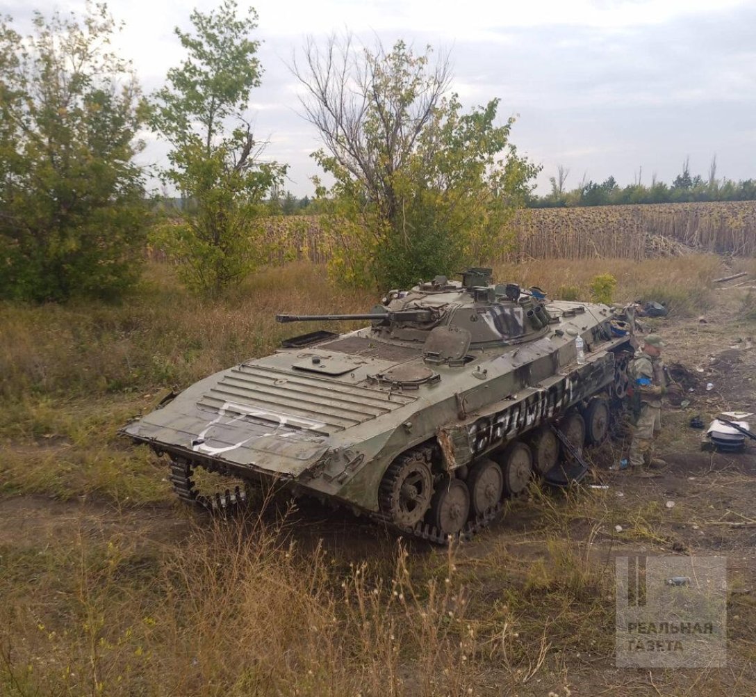 3 армійський корпус, підбита бмп, російська бмп