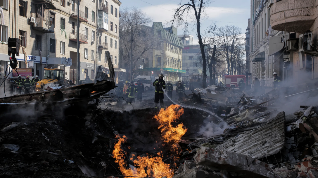 За два года войны Россия нанесла ущерб Украине на 486 млрд долларов