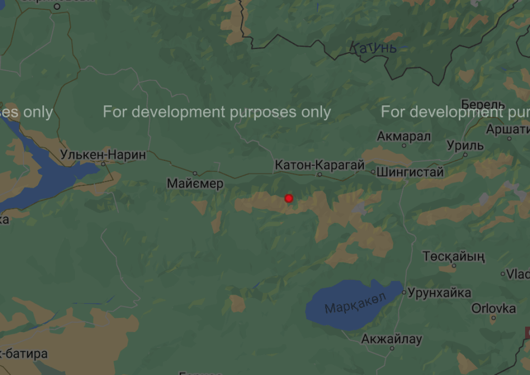 На границе Казахстана и России произошло землетрясение (карта)