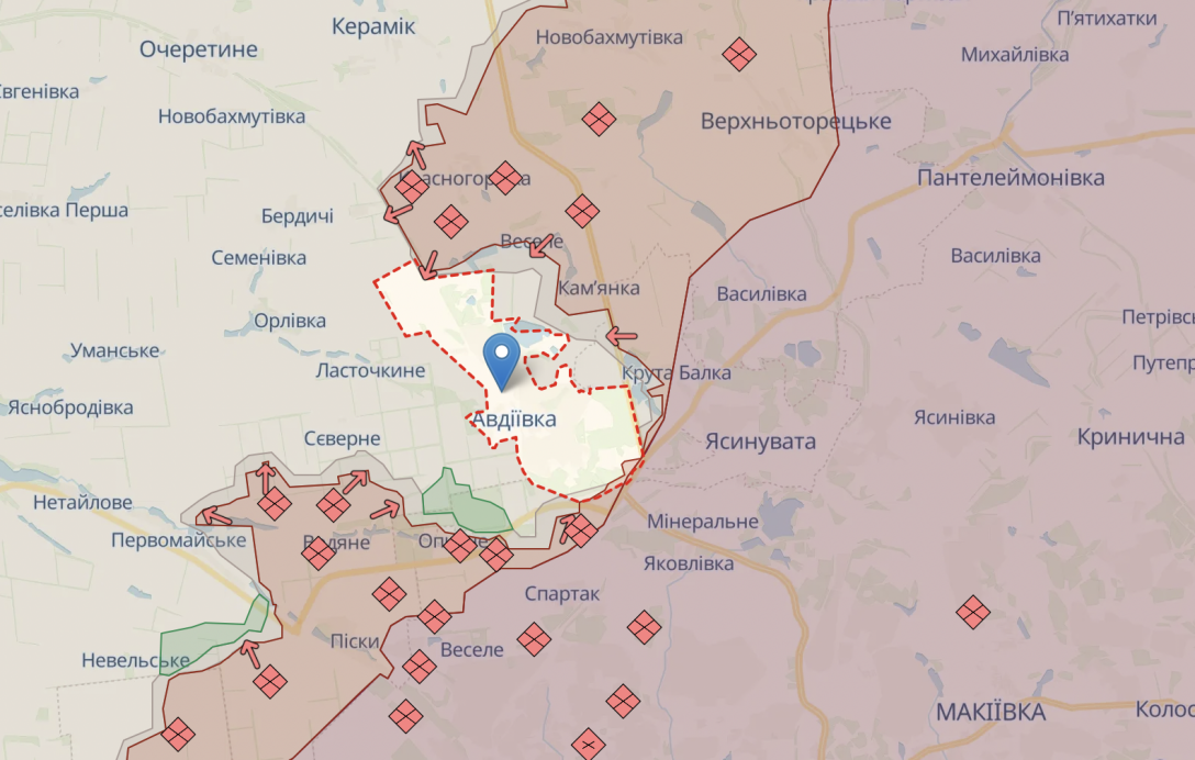 Бои за Авдеевку — чего ожидать от ВС РФ — прогноз ГУР и карта боевыхдействий
