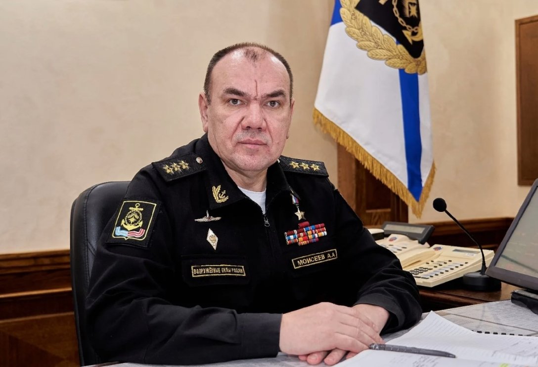 Александър Моисеев, адмирал на руския флот