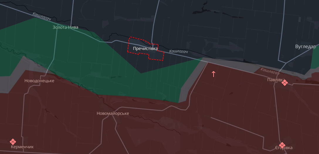 Курахівський напрямок, Вугледар, Вугледарський напрямок