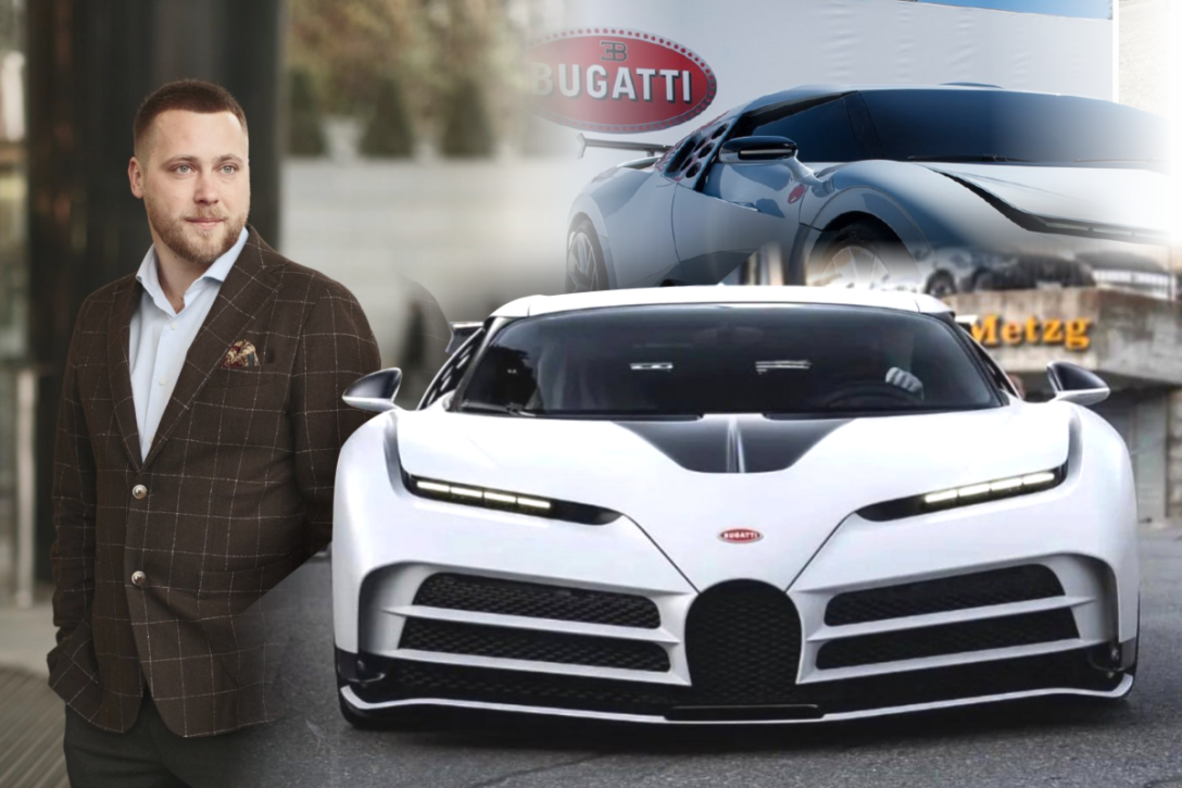 Украинец стал одним из первых владельцев эксклюзивного Bugatti за $10  миллионов (фото)