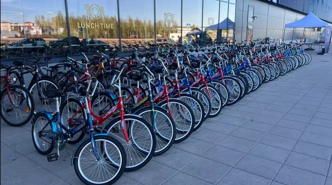 Аукцион велосипедов российских мигрантов в Финляндии
