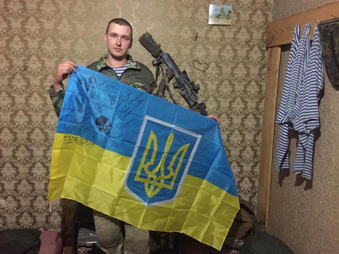 Юрій Соболєв на передовій