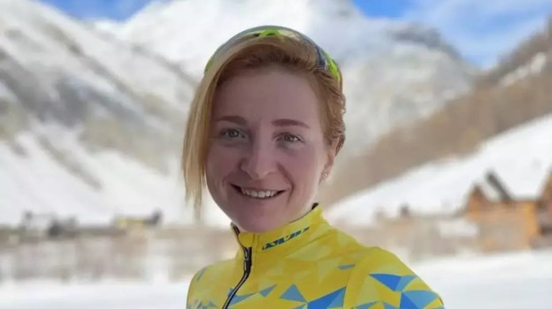 Валентина Каминская, лыжи,