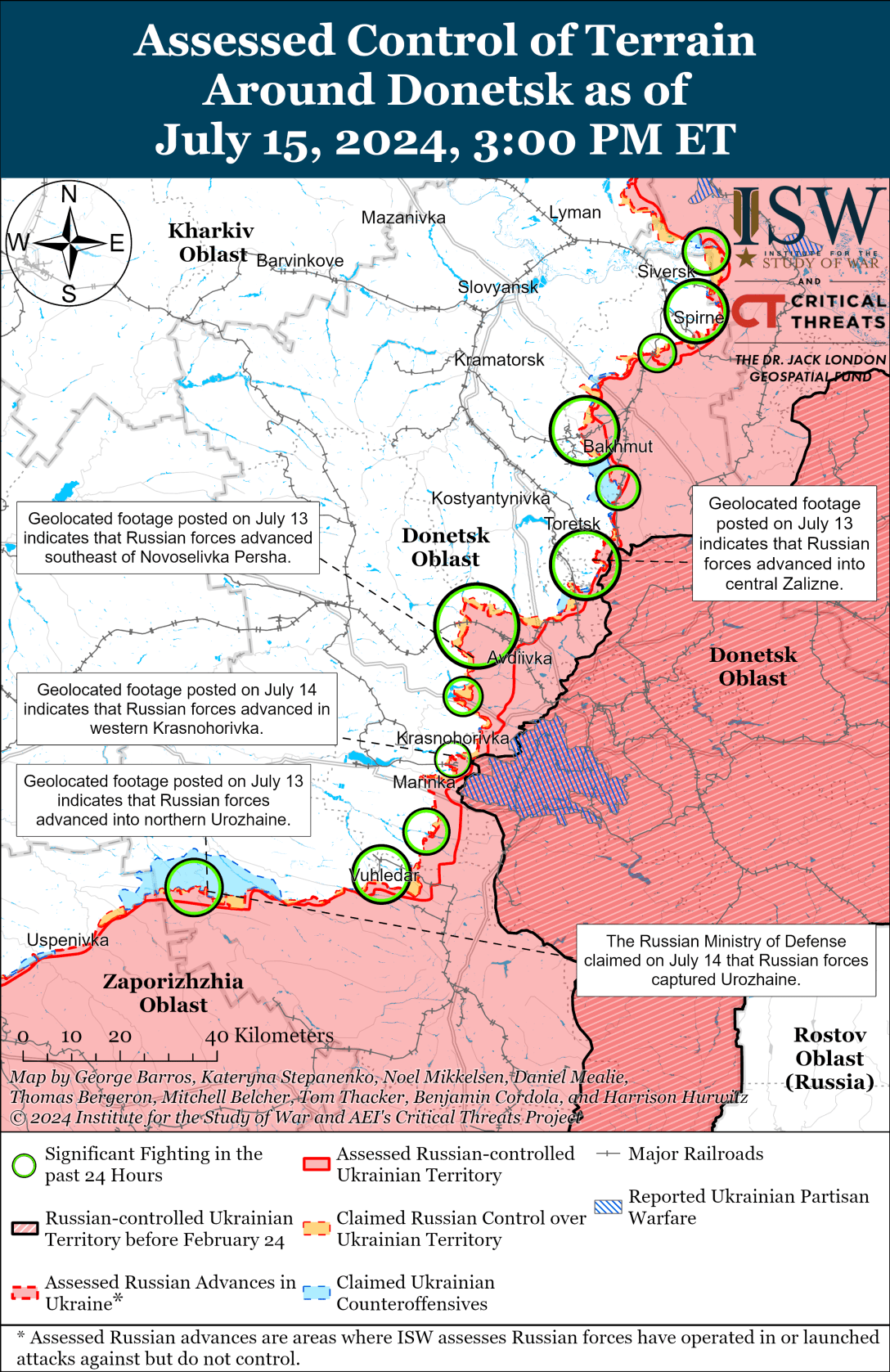 Бої в Донецькій області, фото