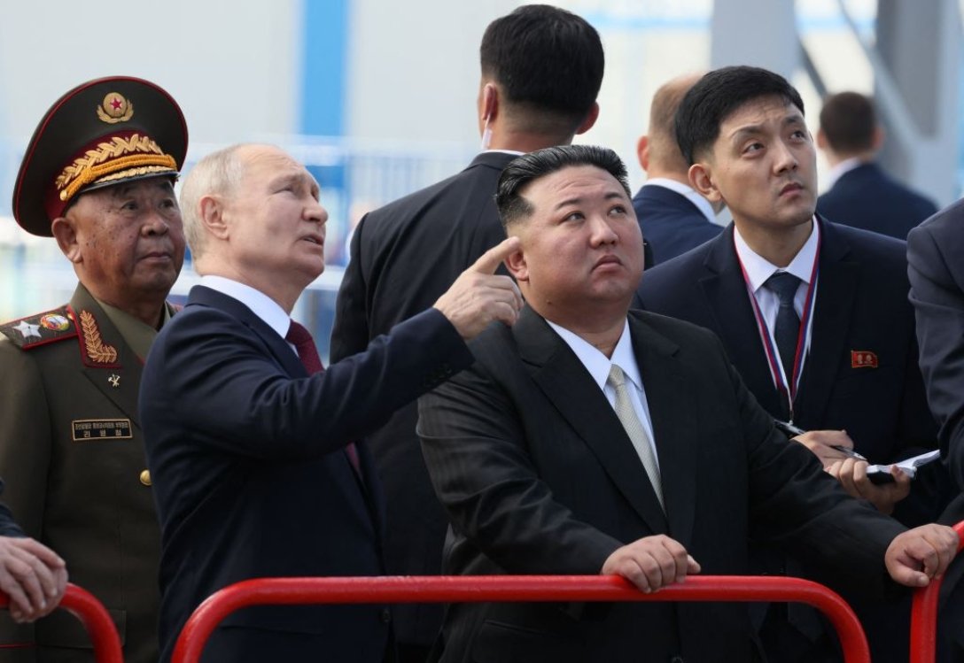 путін і ким чен Ын, володимир путін, Кім Чен Ын, КНДР, Північна Корея, війна в Північній Кореї