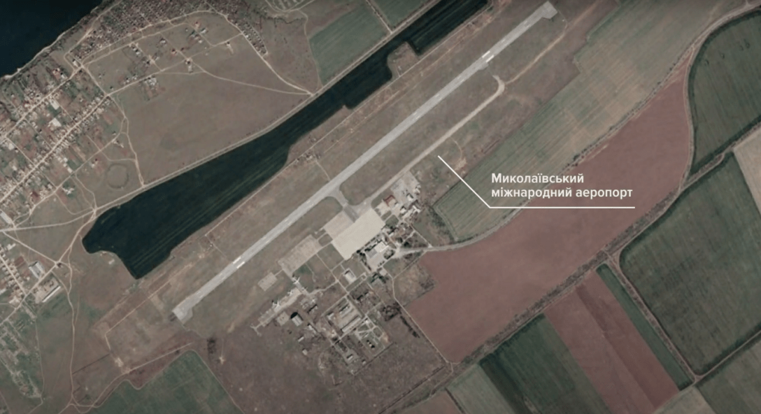 Карта николаевского аэропорта