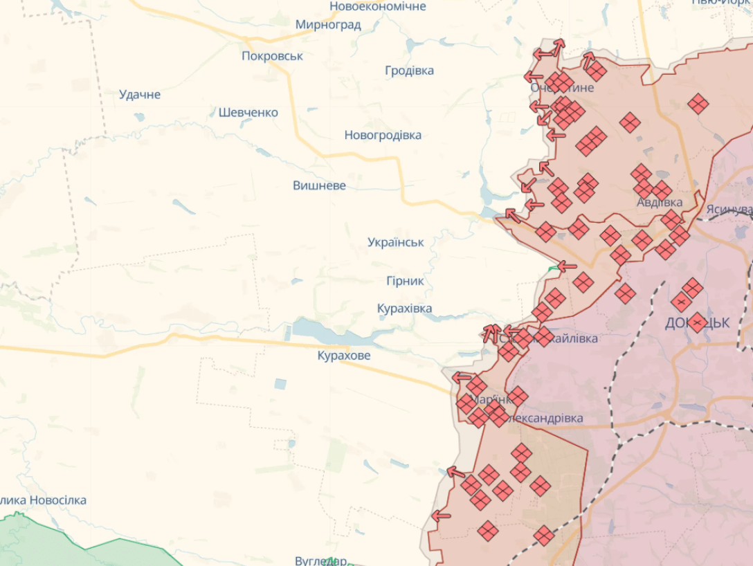 Ситуація на Покровському і Курахівському напрямках станом на 4 червня