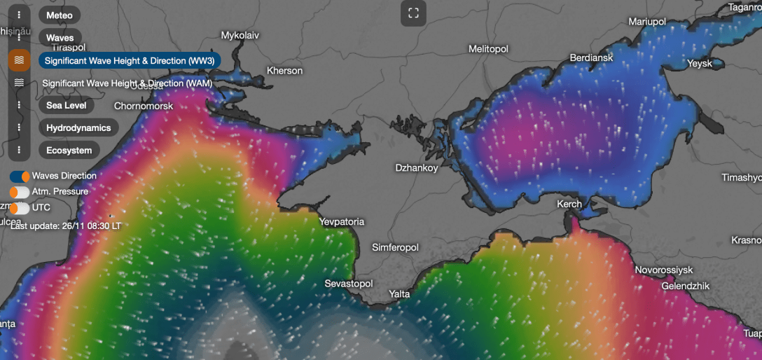 Crimea, storm, bad weather, Crimean peninsula, storm, danger, storm warning