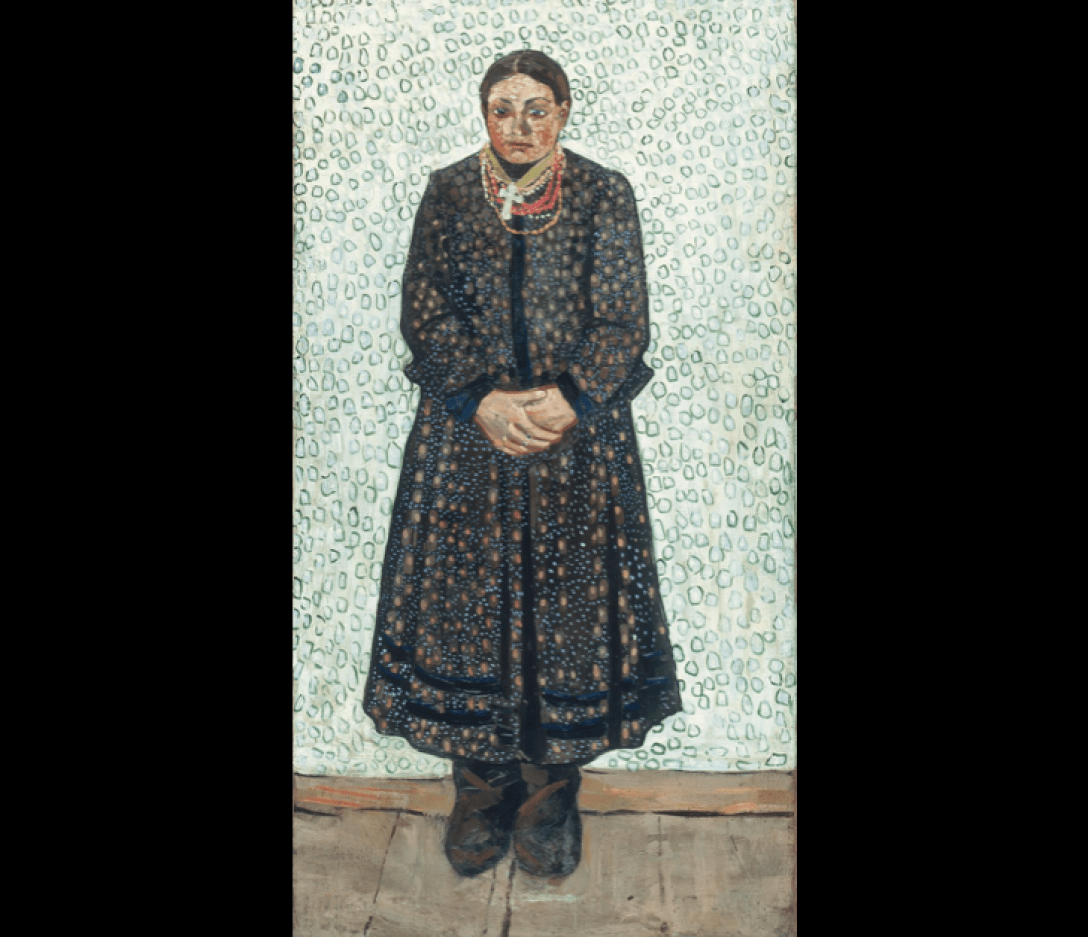 Владимир Бурлюк, «Украинская крестьянка» 1910-11 гг.