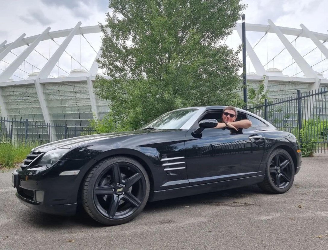 Дмитрий Комаров, авто Дмитрия Комарова, Chrysler Crossfire, аукцион авто Дмитрия Комарова