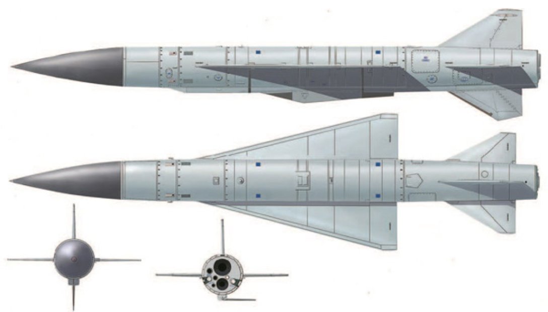 схема ракеты, ракета Х-22, противокорабельная ракета