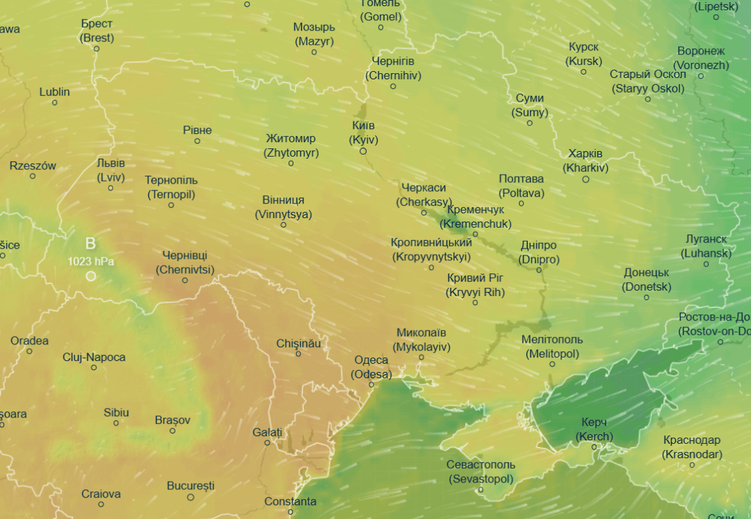 Погода 7 березня